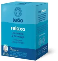 Chá Camomila E Maracujá Leão Relaxa Caixa 16g 10 Unidades