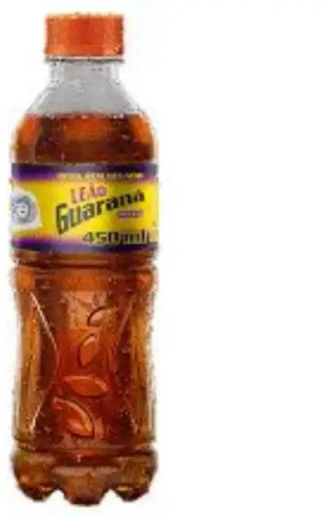 Refresco Adoçado Guaraná E Açaí Leão Garrafa 450ml