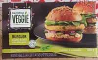 Burguer de grão de bico com alho poró