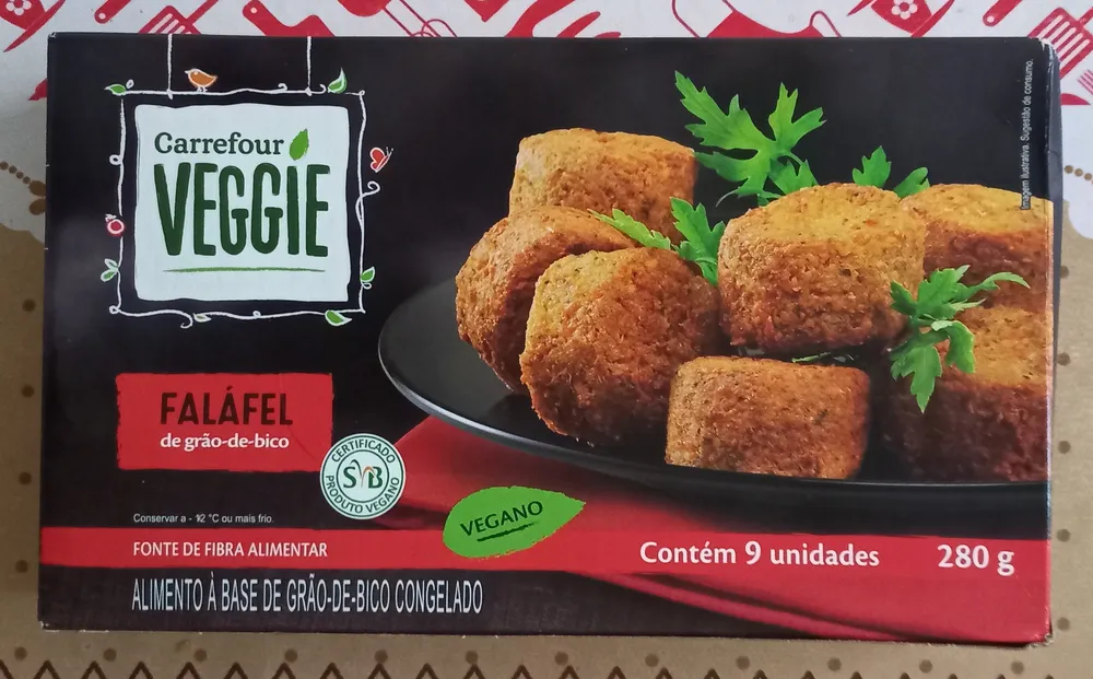 Faláfel de grão de bico