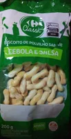 Biscoito de Povilho Sabor Cebola e Salsa Carrefour 200 g