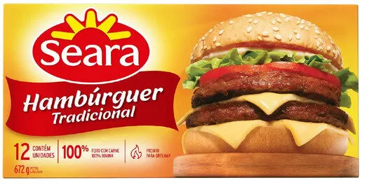 Hamburguer Seara Bov 672gr