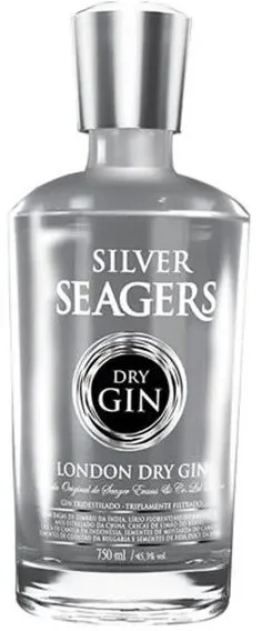 Gin London Dry Silver Seagers Garrafa 750ml