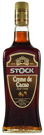 Licor Creme Cacau Stock Garrafa 720ml