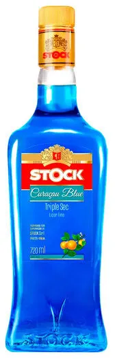 Licor Fino Curaçau Blue Stock Garrafa 720ml