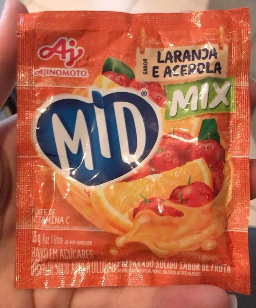 Laranja e acerola