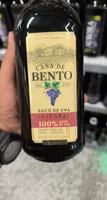 SUCO INTEGRAL CASA DE BENTO UVA TINTO 1L