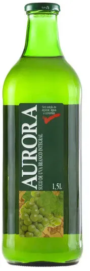 Suco Integral Uva Branco Aurora Garrafa 1,5l