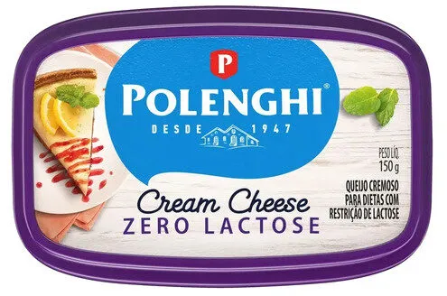 Cream Cheese Zero Lactose Polenghi Pote 150g