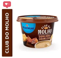 Molho Cebola Caramelizada Polenghi Club Do Molho Pote 220g