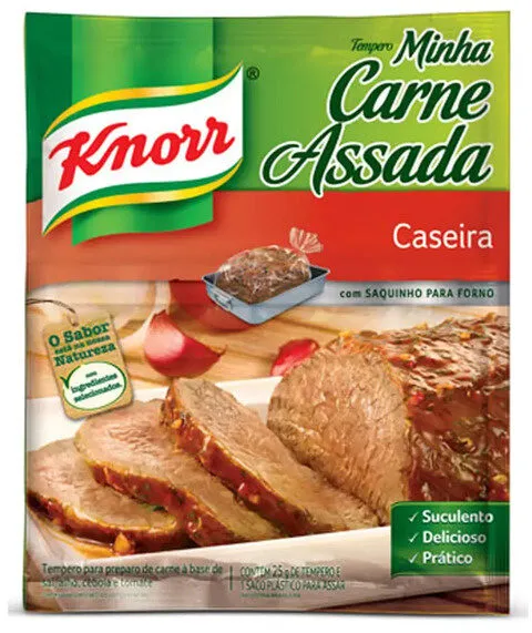 Tempero Pó Caseiro Knorr Meu Assado Pacote 25g
