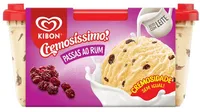 Sorvete Passas Ao Rum Kibon Cremosíssimo Pote 1,5l
