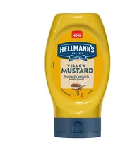 Mostarda Amarela Tradicional Hellmanns Squeeze 170g