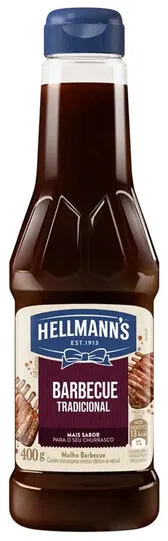 Molho Barbecue Tradicional Hellmanns Frasco 400g