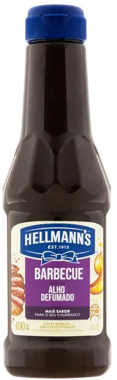 Molho Barbecue Alho Defumado Hellmanns Frasco 400g