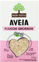 Aveia Orgânica Em Flocos Grossos Mãe Terra Caixa 170g