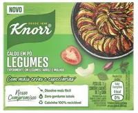 Caldo Pó Legumes Knorr Caixa 35g 5 Unidades