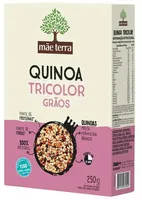 Quinoa Tricolor Em Grãos Integral Mãe Terra Caixa 250g