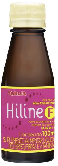 Suplemento Alimentar Líquido Yakult Hiline F Frasco 100ml