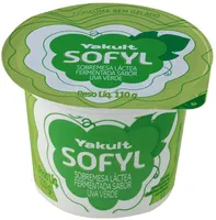 Leite Fermentado Uva Verde Yakult Sofyl Pote 110g