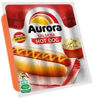 Salsicha Hot Dog Aurora 500gr