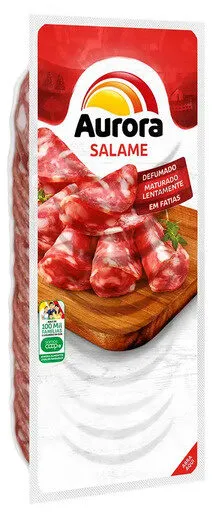 Salame Aurora Italiano Fatiado