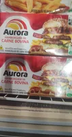 Hambúrguer de Carne Bovina Aurora 672g