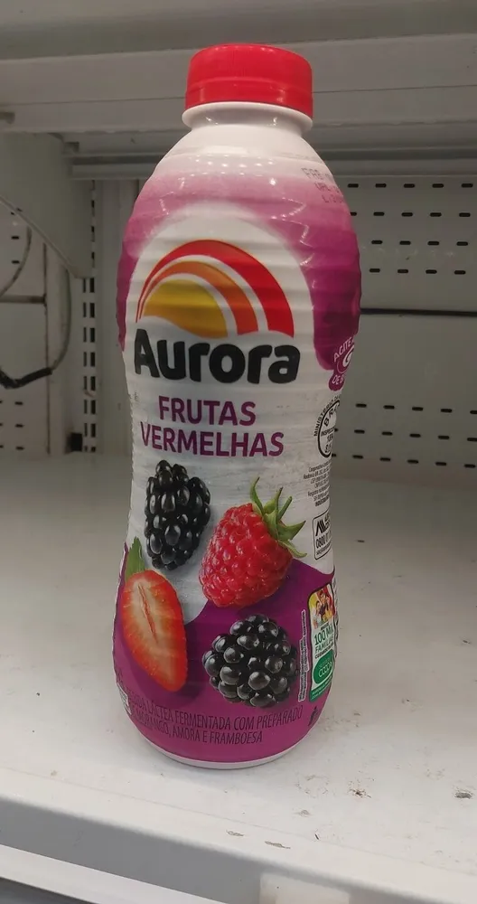 Iogurte de frutas vermelhas