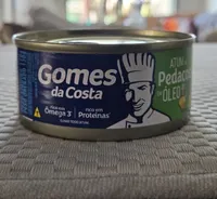 Atum Em Pedaços Em óleo Gomes Da Costa Lata 120g
