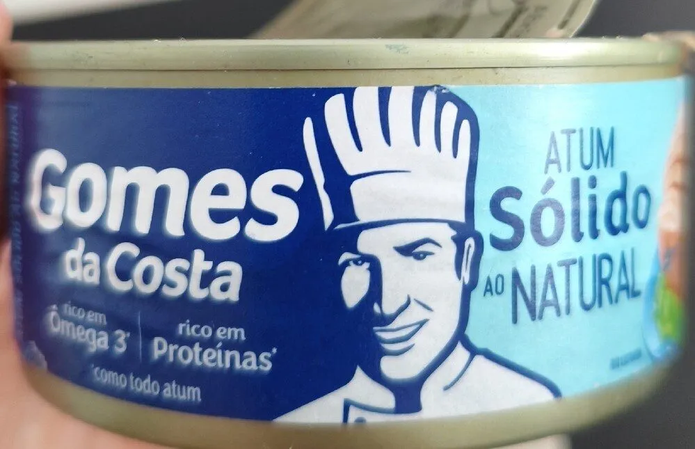 Atum Sólido Ao Natural Gomes Da Costa Lata 120g