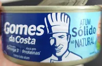 Atum Sólido Ao Natural Gomes Da Costa Lata 120g
