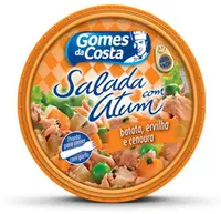 Salada Com Atum, Batata, Ervilha E Cenoura Gomes Da Costa Lata 145g