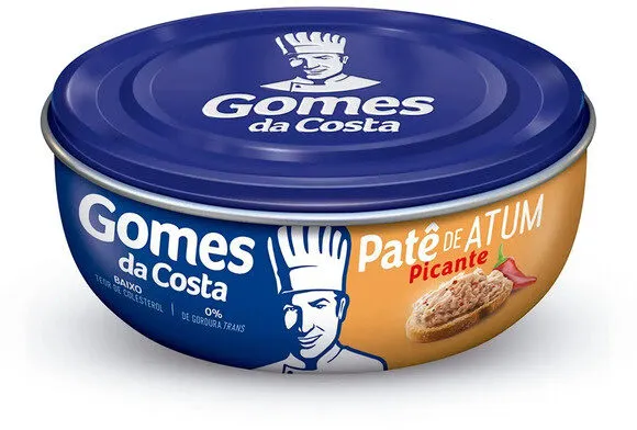 Patê De Atum Picante Gomes Da Costa Lata 150g