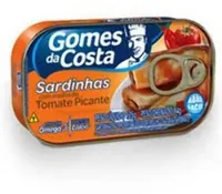 Sardinha Ao Molho De Tomate Picante Gomes Da Costa Lata