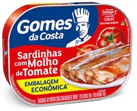 Sardinha Com Molho De Tomate Gomes Da Costa Lata 165g Embalagem Econômica