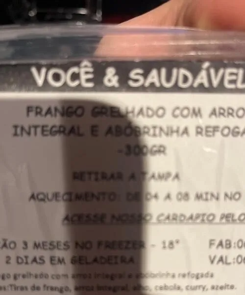Frango Grelhado, Arroz, Abobrinha