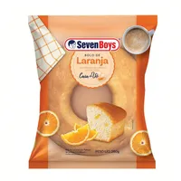 Bolo Laranja Seven Boys Casa De Vó Pacote 280g