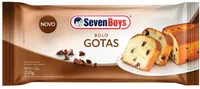 Bolo Baunilha Com Gotas De Chocolate Seven Boys Pacote 250g