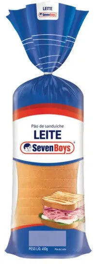 Pão De Leite Seven Boys Pacote 450g