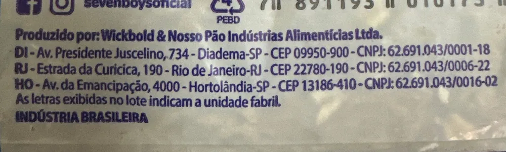 Pão Benefice light