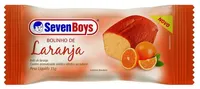 Bolinho Laranja Seven Boys Pacote 30g