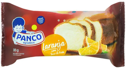 Bolo Laranja Panco Pacote 300g