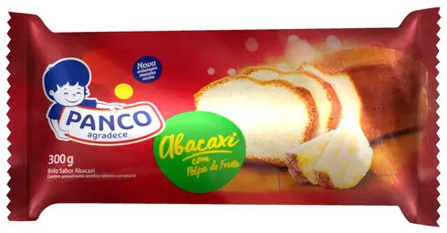 Bolo Abacaxi Panco Pacote 300g
