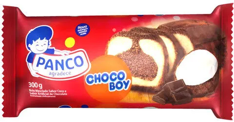 Bolo Mesclado Chocoboy Panco Pacote 300g
