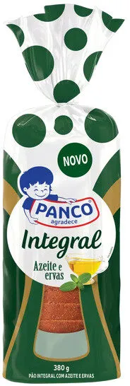 Pão Integral Azeite E Ervas Panco Pacote 380g