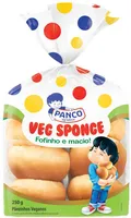 Pãezinhos Panco Veg Sponge Pacote 250g