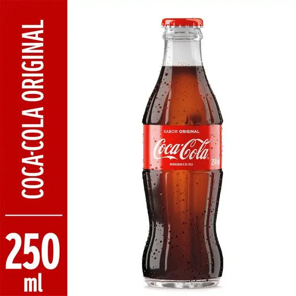 Refrigerante Coca Cola Garrafa 250ml