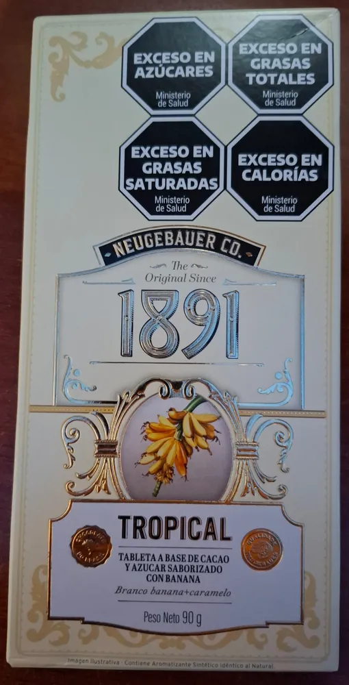 Chocolate tropical 1891