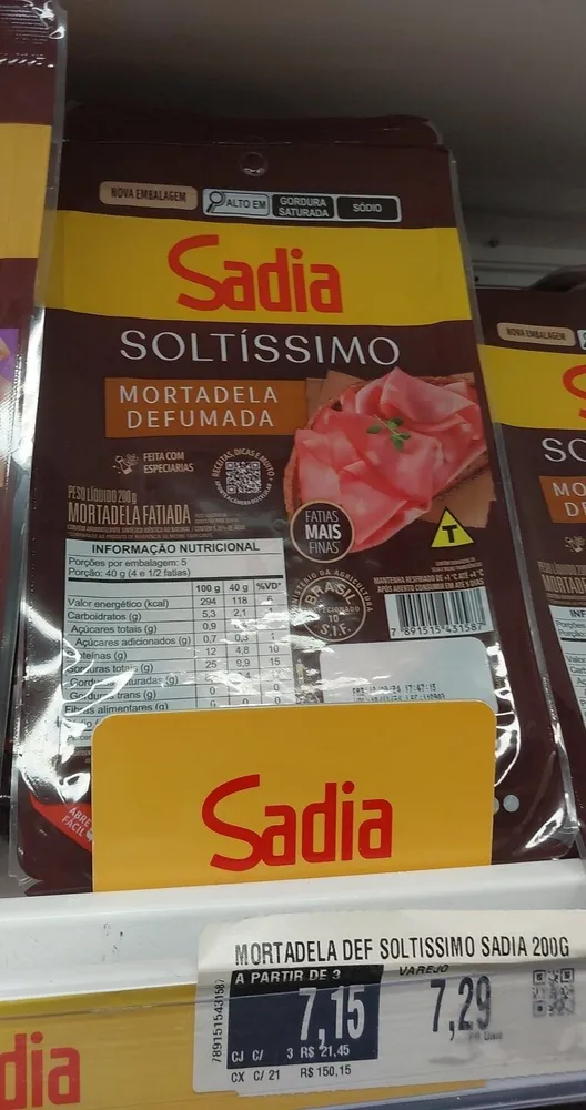 Mortadela defumada