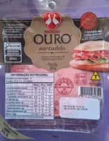 Mortadela defumada fatiada